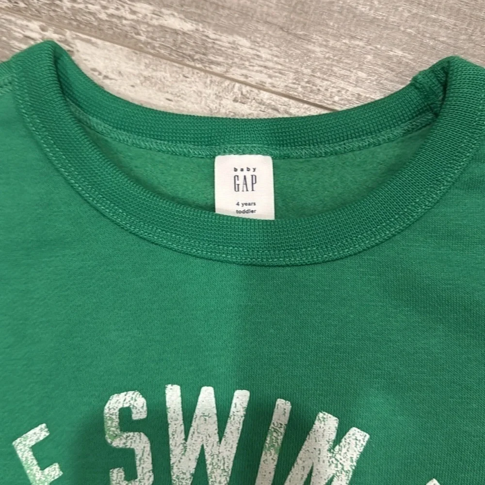 GAP Green Graphic Sweatshirt